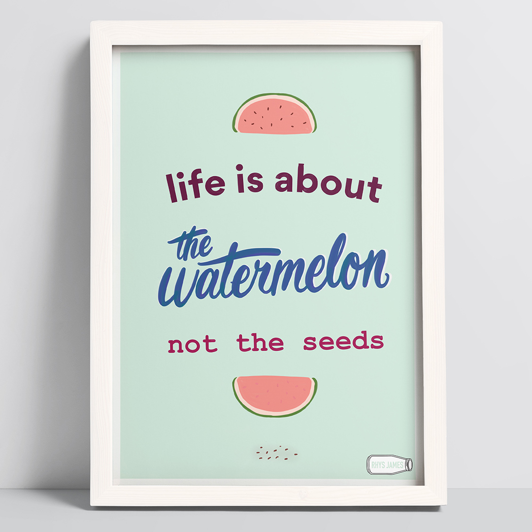 ‘Watermelon’ Art Print